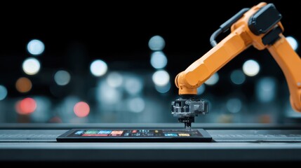 The partner oversees a production floor alive with automation each operation linked to a digital checklist and monitored in real time to secure an impressive sales result