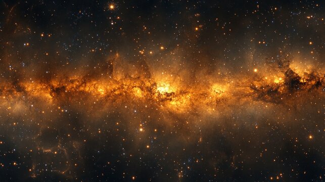 A starry sky and a glowing galaxy against a backdrop of cosmic dust.
Ideal for scientific articles, educational materials about space, and covers for books on astronomy.