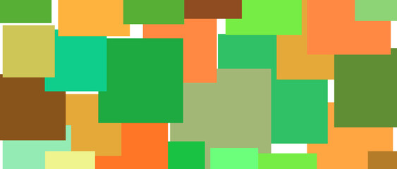 abstract background with colored  squares