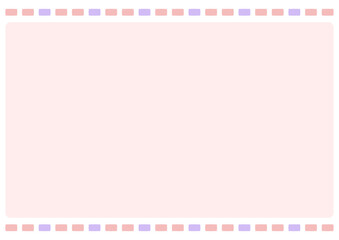 ピンクのシンプルな背景フレーム