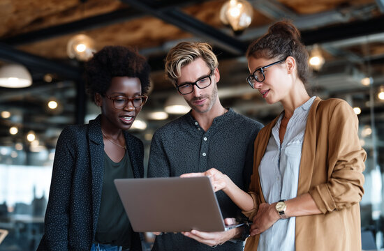 Team of professional business peoples, happy executive ceo leader discussing project management planning strategy working with diverse colleagues company team at office corporate board group meeting. - Powered by Adobe