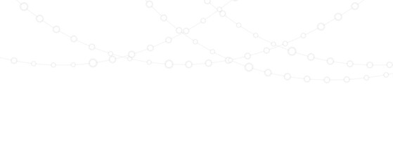 Light garland christmas decoration festive glow abstract transparent gold isolated winter holiday party lamp bright string chain png	