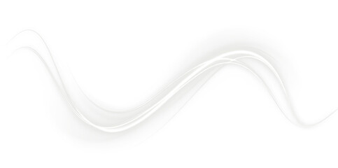 Abstract white wave overlay design with smooth flowing lines, creating a sense of elegance and tranquility, ideal for backgrounds and creative projects with copy space