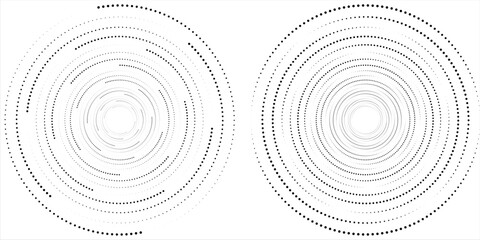 Spiral sound wave rhythm line dynamic abstract vector background. vector illustration