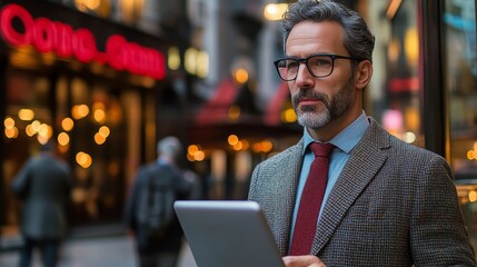 Experienced Executive Leveraging Online Academy Education for Future-Oriented Business Solutions