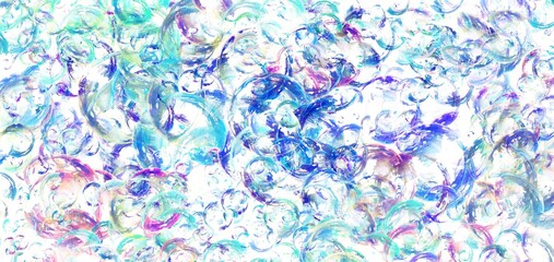 abstract background with colorful splashes