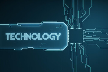 Technology background digital circuit board ai artificial intelligence innovation future tech design 100