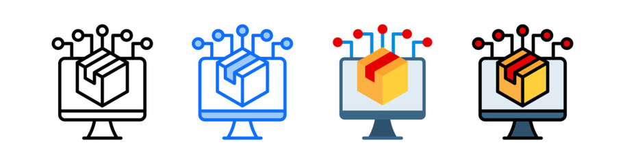 Technology Product Icon Collection Set Multiple Style