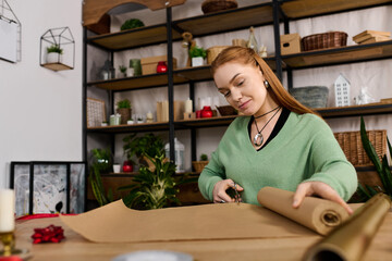 Creating cozy moments while wrapping gifts at home with a warm touch