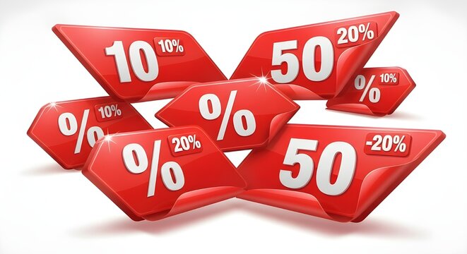 Big sale special offer 10 percent off discount announcement