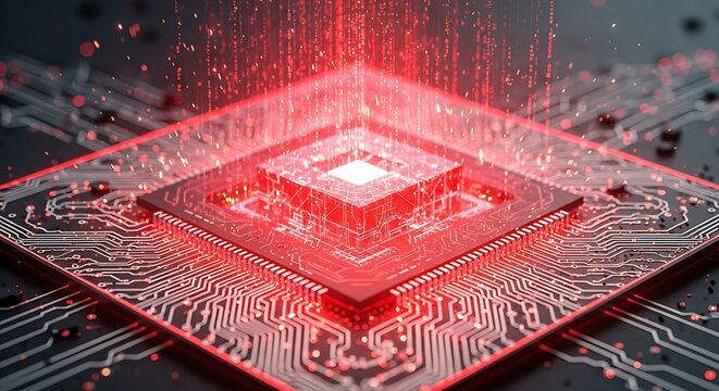 Red Hot Processor - Power and Technology in Focus.