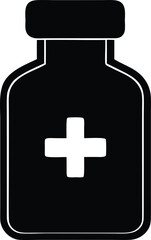 Pharmacy medicine bottle design element