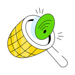 Trendy design icon of catch wifi 