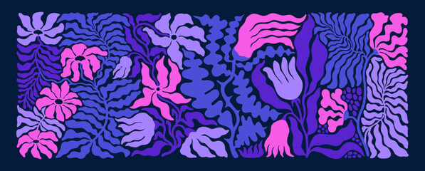 floral mural composition © ✦ Bizarre Factory ✦