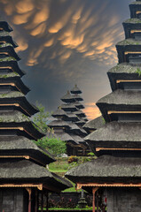 Pura Besakih is the most important Hindu sanctuary in Indonesia located on the island of Bali and the &ldquo;mother temple&rdquo; of all Balinese temples