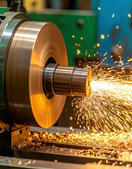 Metalworking machine sparks (1)