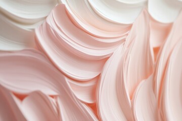 Gentle Strokes of Pastel: A close-up view presents a sea of abstract, soft pastel strokes, creating a captivating visual texture with depth and harmony.