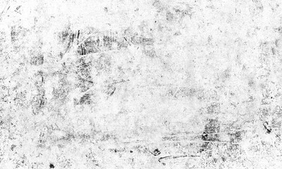 Grungy distressed texture with a rough, weathered, and aged appearance, featuring a monochromatic palette of black and white vintage rough texture on transparent background png