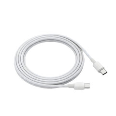 USB Type-C Cable Isolated on Transparent Background for Technology and Connectivity Design