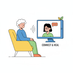 Virtual Doctor Video Call for Elderly Patient and Telemedicine