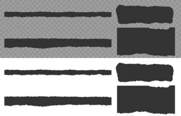 Rectangle torn paper shape. Torn Paper Edge Brush Stroke Clipart Grunge Ripped Border Vector Set. Silhouette torn paper jagged edges pieces set. Vector. Rough edge rectangle frame. Jagged rectangle.