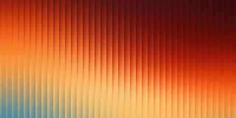 Warm gradient vertical stripes background with textured finish