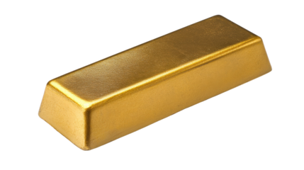 Shiny Gold Bar Ingot Wealth Investment Treasure Business Finance Luxury Precious