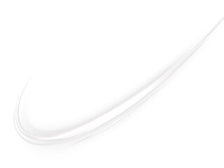 Elegant white PNG overlay with smooth flowing curves, perfect for enhancing designs, creating depth, and adding a touch of sophistication to various visual projects
