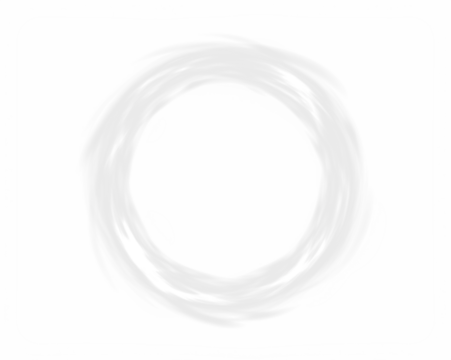 Soft, ethereal white circular PNG overlay with gentle brush strokes, perfect for enhancing designs, creating dreamy effects, and adding a touch of elegance to various projects - Powered by Adobe