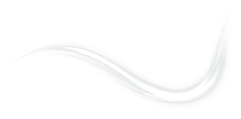 Elegant white wave PNG overlay, featuring smooth curves and soft gradients, ideal for enhancing design projects with a touch of sophistication and modern aesthetics