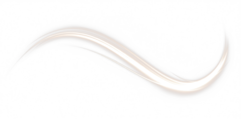 Elegant white PNG overlay with smooth flowing curves, ideal for enhancing designs, backgrounds, and creative projects, providing a touch of sophistication and modernity