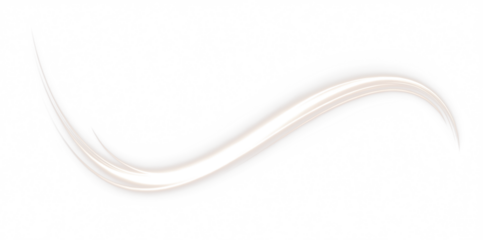 Elegant white PNG overlay with smooth flowing curves, ideal for enhancing designs, backgrounds, and creative projects, adding a touch of sophistication and style
