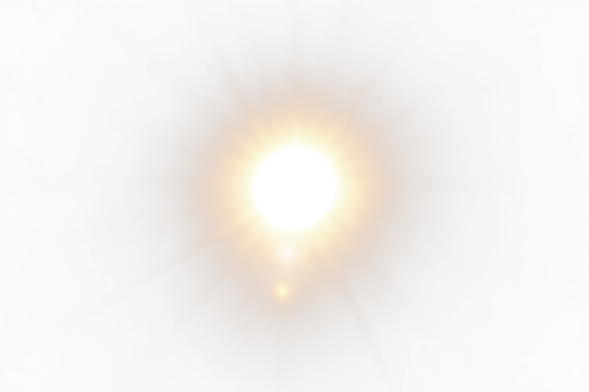 Bright sunburst overlay with soft glowing rays illuminating a white background, creating a warm and inviting atmosphere for design and creative projects