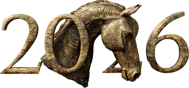 Textured 2016 Horse Sculpture