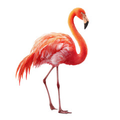 Pink flamingo png tropical png bird png wildlife png elegant png nature png feathers png standing png animal png wetland png transparent background image