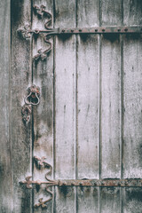 English Parish Church Porch Side Door
