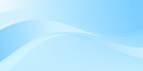 Abstract white wavy glowing lines on a blue background. Futuristic digital high-technology pattern abstrac