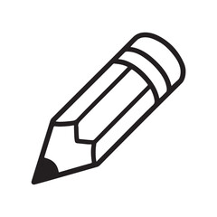 pencil icon vector
