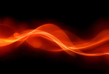 abstract red background with waves