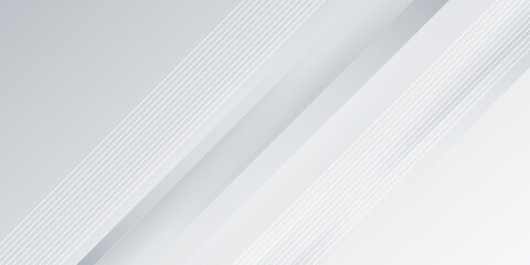 Obraz premium white abstract modern background design. Different Shapes and tangle Line Vector Design Style. vector illustration abstract graphic design banner pattern background template. any brandings. 