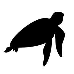 Turtle Silhouette 