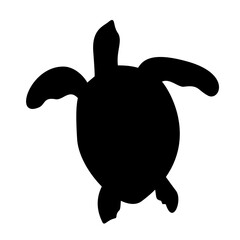 Turtle Silhouette 