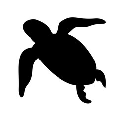 Turtle Silhouette 