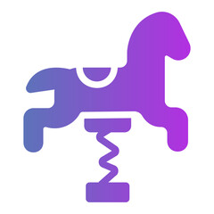 horse Gradient icon