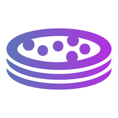 ball pool Gradient icon