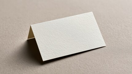 Stationery Business Card Mockup with Textured Background