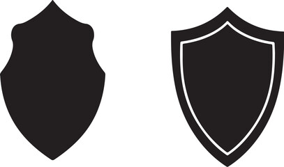 Medieval Shield Silhouette Set