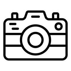 camera Line Icon