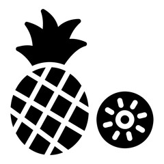 pineapple Solid icon