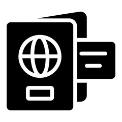 passport Solid icon